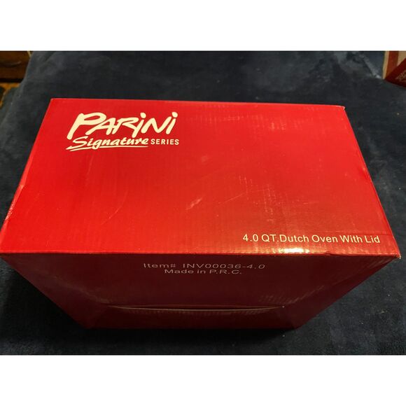 Parini Signature Series Dutch Oven With Lid 4.0 QT NIB - Picture 1 of 4